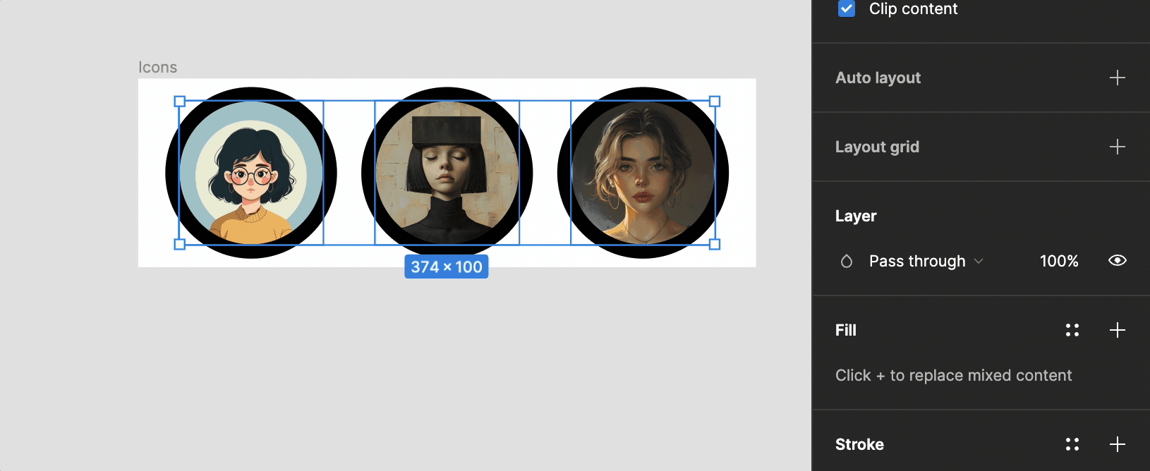 Exclude Stroke From Auto Layout